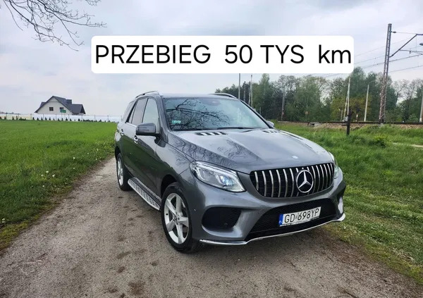 mercedes benz gle Mercedes-Benz GLE cena 114900 przebieg: 49000, rok produkcji 2017 z Polanów
